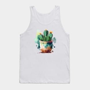 Cactus Pot Tank Top